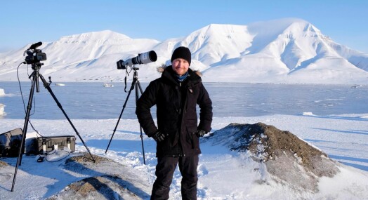 Håkon Mosvold Larsen har stor tålmodighet med «kjedelige» fotojobber, men en jobb på Svalbard gjorde ham euforisk og rørt
