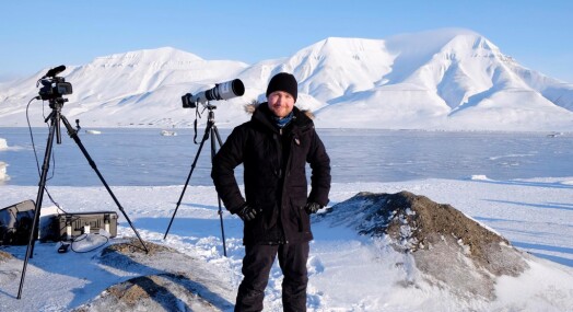 Håkon Mosvold Larsen har stor tålmodighet med «kjedelige» fotojobber, men en jobb på Svalbard gjorde ham euforisk og rørt Håkon Mosvold Larsen har stor tålmodighet med «kjedelige» fotojobber, men en jobb på Svalbard gjorde ham euforisk og rørt