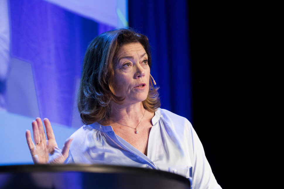 Schibsted-sjef Kristin Skogen Lund tar selvkritikk etter flere reaksjoner. Schibsted-sjef Kristin Skogen Lund tar selvkritikk etter flere reaksjoner.