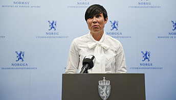 Utenriksminister Ine Eriksen Søreide. Utenriksminister Ine Eriksen Søreide.