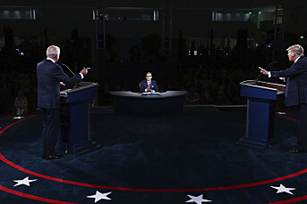 Første presidentdebatt ble kaotisk og vanskelig å styre