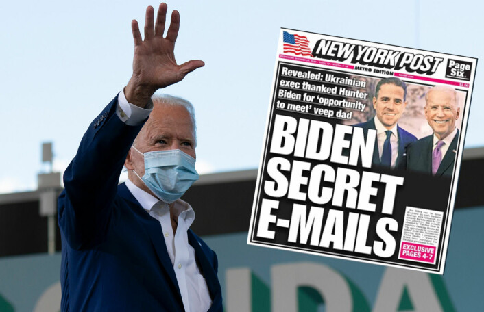 Twitter blokkerer deling av kontroversiell New York Post-artikkel om Joe Biden