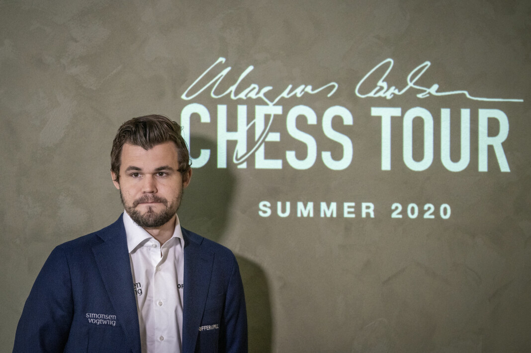 Magnus Carlsens nye sjakktour på nett skal sendes på NRK og TV 2.