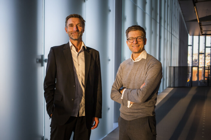 Asbjørn Rachlew og Svein Tore Bergestuen møtte Journalisten på biblioteket Deichman Bjørvika i Oslo. Asbjørn Rachlew og Svein Tore Bergestuen møtte Journalisten på biblioteket Deichman Bjørvika i Oslo.