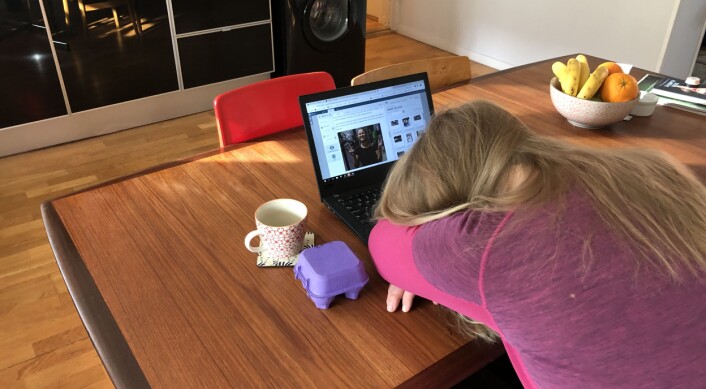 Omtrent halvparten av alle journalister har jobba mer effektivt på hjemmekontor. For Kjersti tappet tilværelsen henne for all energi. Omtrent halvparten av alle journalister har jobba mer effektivt på hjemmekontor. For Kjersti tappet tilværelsen henne for all energi.