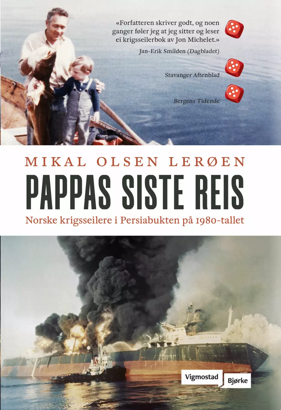 Mikal Olsen Lerøen vant prisen for boka «Pappas siste reis».