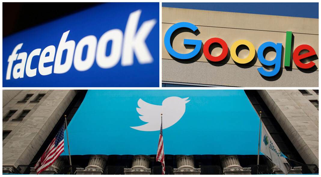 Apple, Google, Facebook, Twitter og YouTube forbereder seg på det verste før valgkvelden. Apple, Google, Facebook, Twitter og YouTube forbereder seg på det verste før valgkvelden.