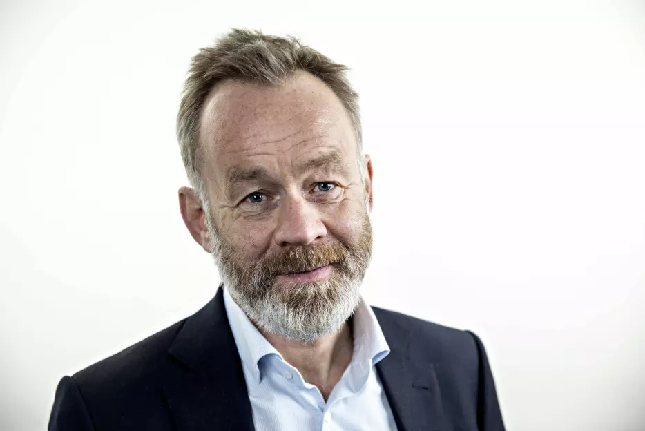 Amund Djuve, ansvarlig redaktør og administrerende direktør i Dagens Næringsliv.