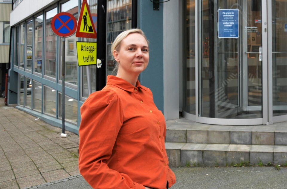 Katrine Lia, sjefredaktør og daglig leder i Agderposten.