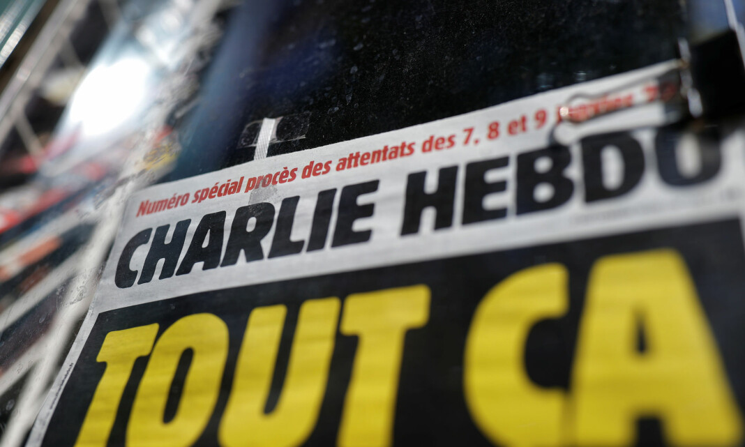 Charlie Hebdo viser Meghan som George Floyd