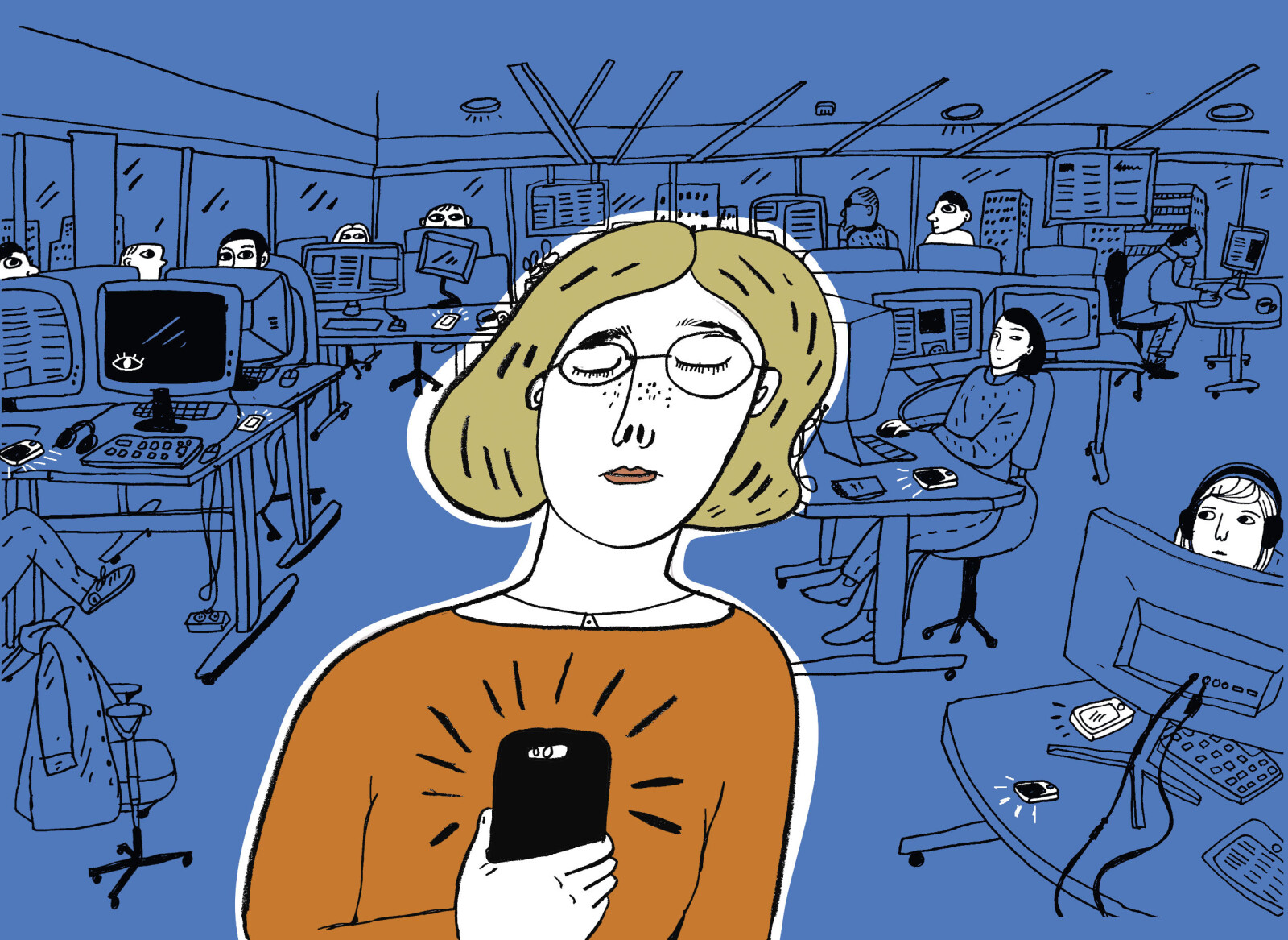 – Det er vondt å tenke tilbake på den perioden det sto på, sier Nina om sine siste fire år i DN, da hun mottok mange anonyme, trakasserende SMS-er. – Det er vondt å tenke tilbake på den perioden det sto på, sier Nina om sine siste fire år i DN, da hun mottok mange anonyme, trakasserende SMS-er.