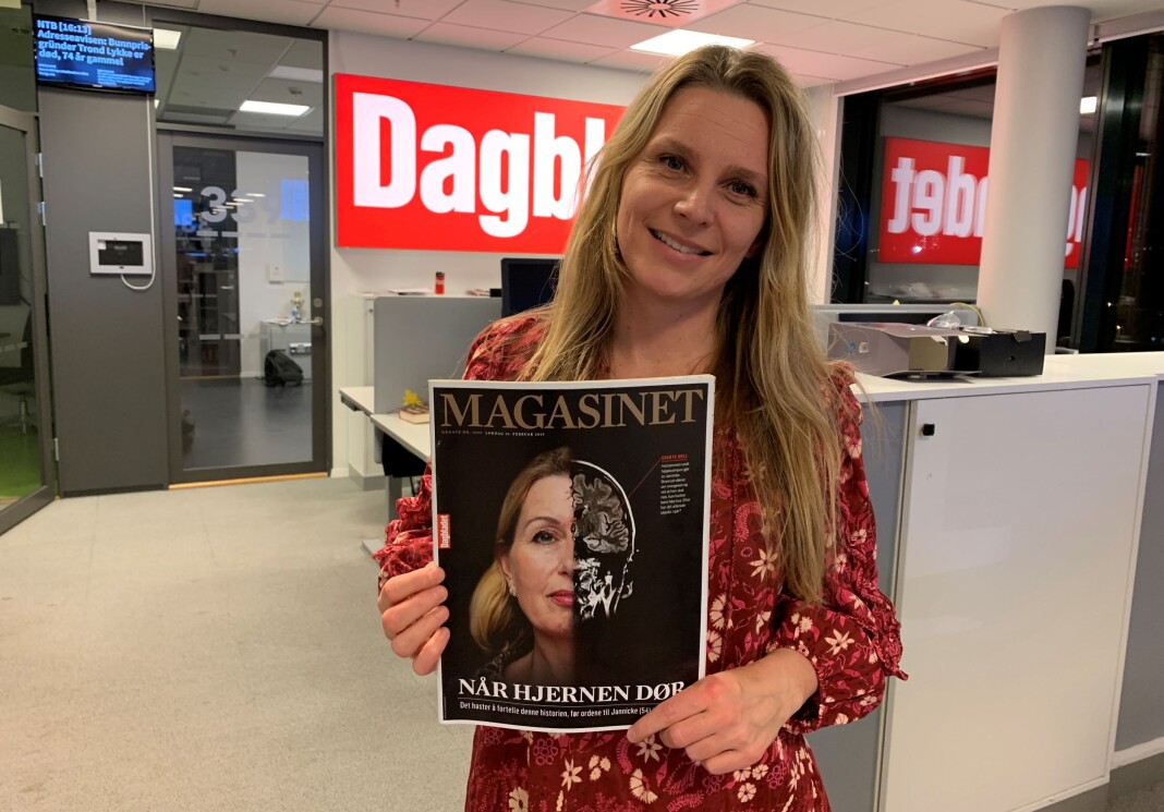 Journalist Trude Lorentzen (bildet) og fotograf Siv Seglem så muligheten for en unik fortelling. Journalist Trude Lorentzen (bildet) og fotograf Siv Seglem så muligheten for en unik fortelling.