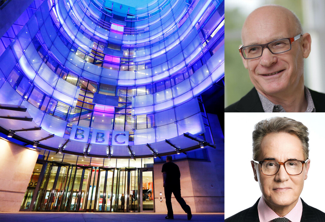 Duoen Patrick Barwise og Peter York står bak boka «The War Against the BBC». De frykter for BBCs fremtid. Duoen Patrick Barwise og Peter York står bak boka «The War Against the BBC». De frykter for BBCs fremtid.