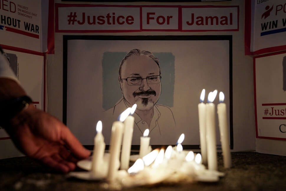 Journalisten Jamal Khashoggi ble drept i Saudi-Arabias konsulat i Istanbul i 2018. Journalisten Jamal Khashoggi ble drept i Saudi-Arabias konsulat i Istanbul i 2018.