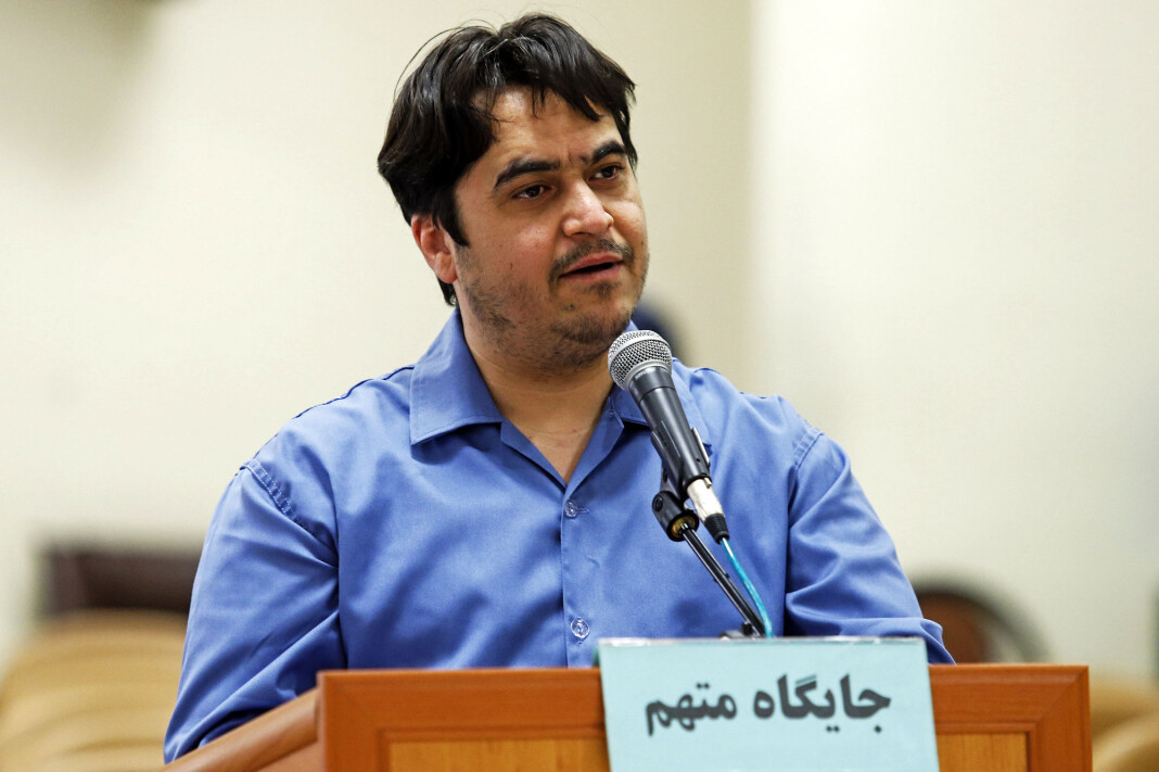 Ruhollah Zam ble dømt til døden etter å ha blitt lokket til Iran, angivelig av iransk etterretning. Fredag ble han henrettet. Ruhollah Zam ble dømt til døden etter å ha blitt lokket til Iran, angivelig av iransk etterretning. Fredag ble han henrettet.