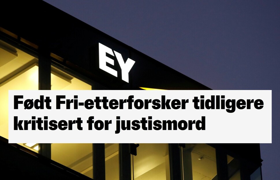 EY klager Nettavisen inn til PFU for framstillingen av politifortiden til Ole Jakob Øglænd.