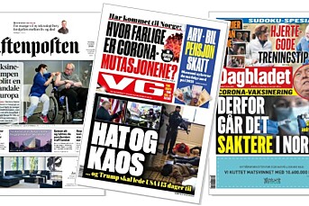 VG rakk å kaste om fronten, mens Dagbladet og Aftenposten gikk glipp av Kongress-stormingen på papir