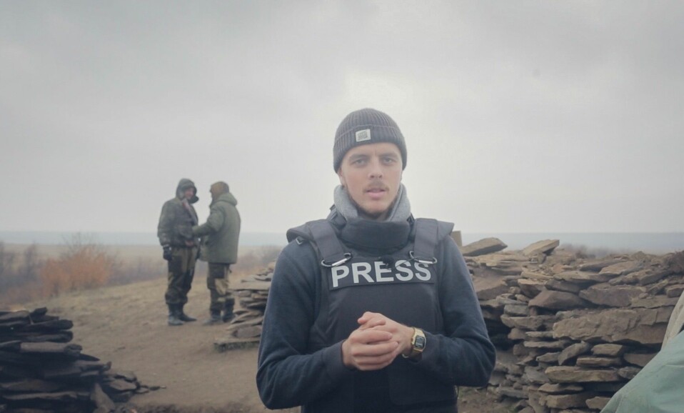 Kyrre Lien rapporterer fra frontlinjen i Øst-Ukraina.