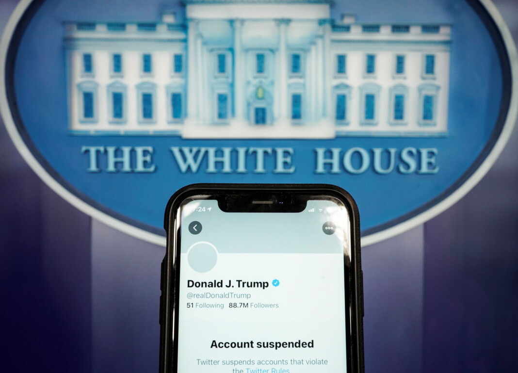 Slik ser den personlige Twitter-kontoen til USAs president Donald Trump ut nå. Slik ser den personlige Twitter-kontoen til USAs president Donald Trump ut nå.