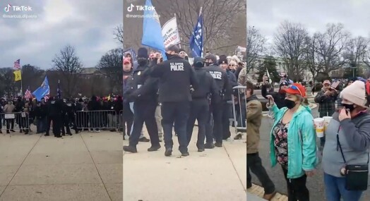 Faktisk.no: Journalisten som filmet avviser at politiet bare åpnet gjerdene til Kongressen Faktisk.no: Journalisten som filmet avviser at politiet bare åpnet gjerdene til Kongressen