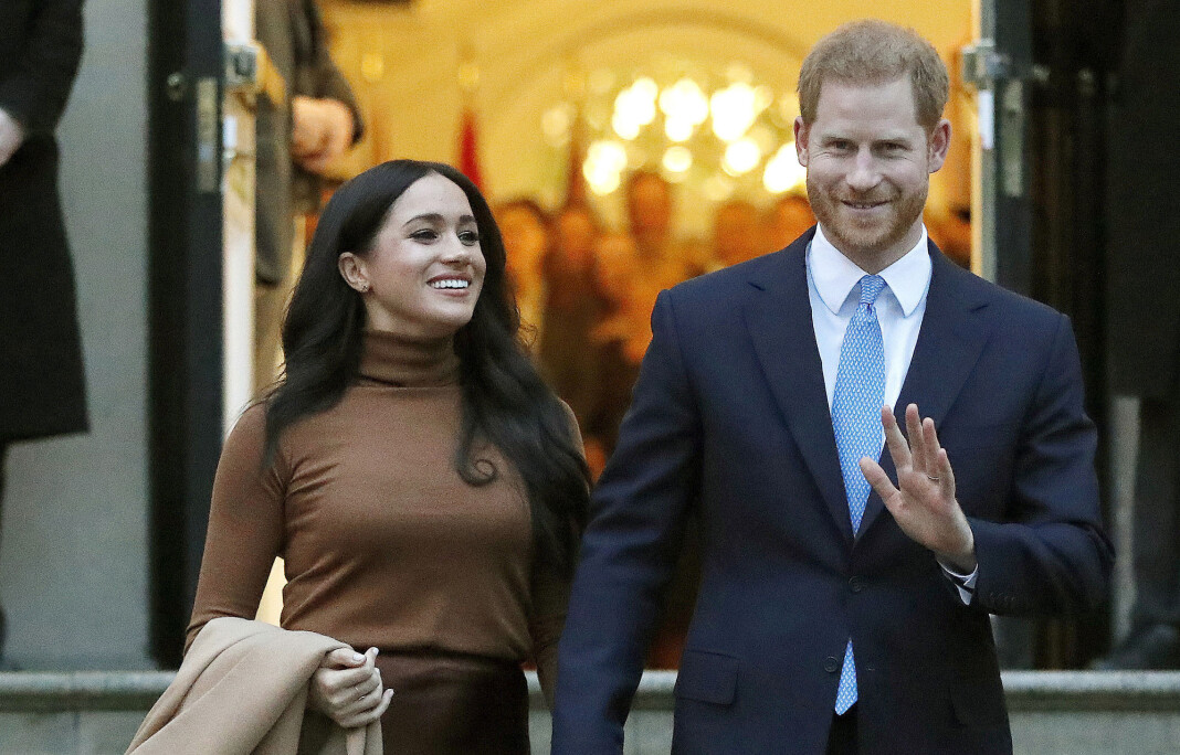 Prinsesse Meghan og prins Harry på et besøk i London torsdag. Prinsesse Meghan og prins Harry på et besøk i London torsdag.