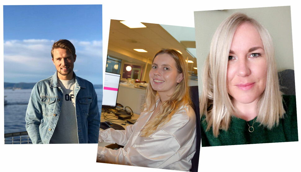 Eveline Røsholt-Hanssen (28), Alexander Sætre (27) og Anita Bakk Henriksen (36) er ansatt som nye frontsjefer i Avisa Oslo.