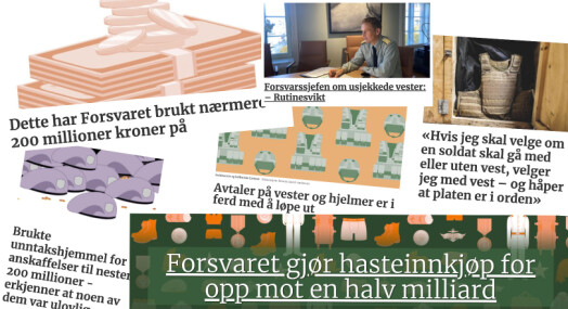 Fra sokkemangel på Setermoen gravde de fram lovbrudd og rutinesvikt i Forsvaret. Ennå er ikke alle spørsmålene besvart Fra sokkemangel på Setermoen gravde de fram lovbrudd og rutinesvikt i Forsvaret. Ennå er ikke alle spørsmålene besvart