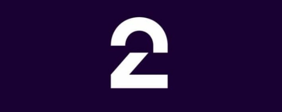 LOGOSUKSESS: TV 2 har ikke før vist fram denne nye logoen før verden går av hengslene. Moro.