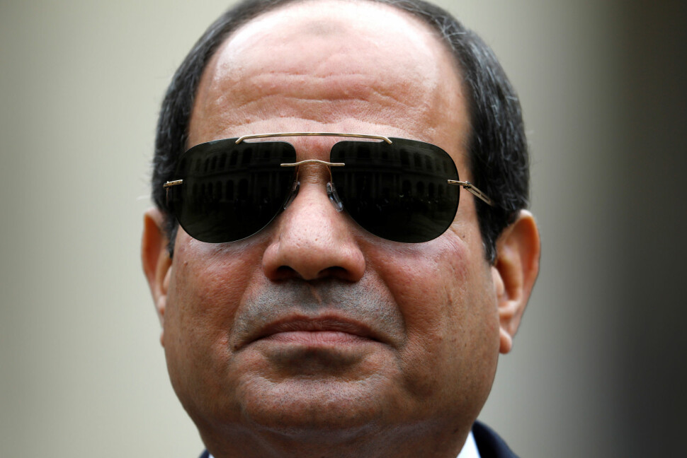 President Abdel Fattah al-Sisi har slått hardt ned på meningsmotstandere.