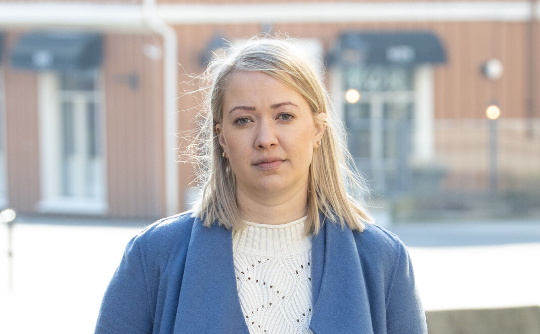 Sjefredaktør Grete Helgebø gikk til sak mot sin arbeidsgiver Arendals Tidende. Sjefredaktør Grete Helgebø gikk til sak mot sin arbeidsgiver Arendals Tidende.