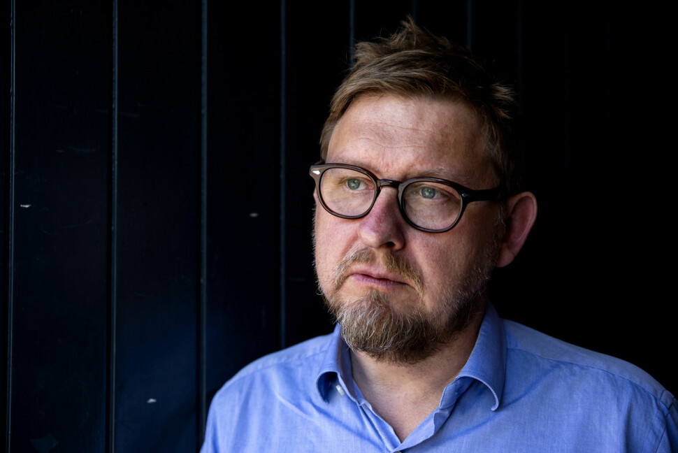 Journalist Fredrik Virtanen møter Memo forlag i Asker og Bærum tingrett.