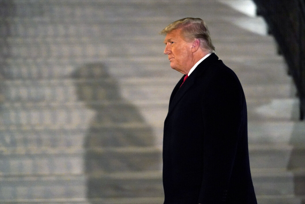 – Det Facebook, Twitter og Google har gjort, er en stor skam og en skam for landet vårt, sier Donald Trump. – Det Facebook, Twitter og Google har gjort, er en stor skam og en skam for landet vårt, sier Donald Trump.
