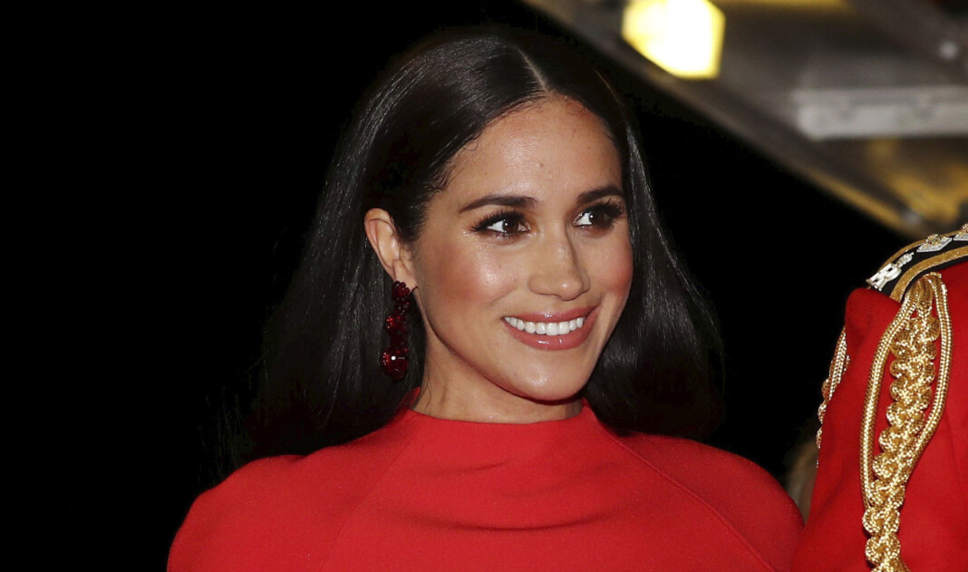 Hertuginne Meghan av Sussex ankommer Royal Albert Hall i London sammen med prins Harry i mars i fjor. Hertuginne Meghan av Sussex ankommer Royal Albert Hall i London sammen med prins Harry i mars i fjor.