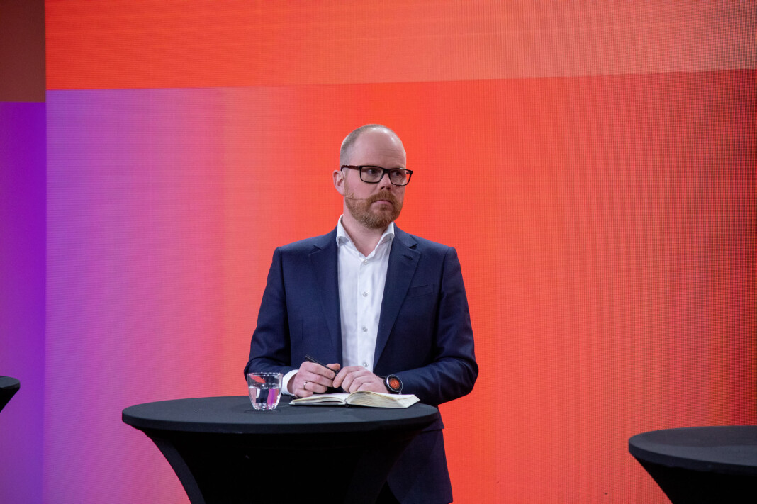 VG-sjef Gard Steiro kan markere avslutning av striden med Nent. VG-sjef Gard Steiro kan markere avslutning av striden med Nent.
