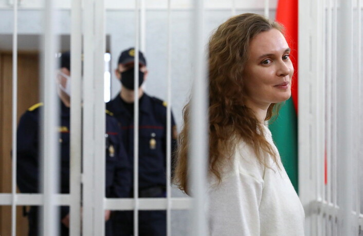 Belarusisk journalist dømt til åtte års fengsel for forræderi