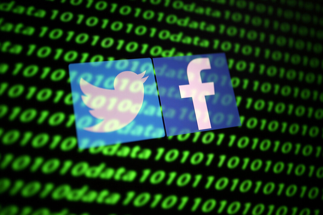 Kina spredte usannheter om koronaviruset gjennom Facebook og Twitter i starten av pandemien, viser en granskning av AP og Atlantic Council. Kina spredte usannheter om koronaviruset gjennom Facebook og Twitter i starten av pandemien, viser en granskning av AP og Atlantic Council.