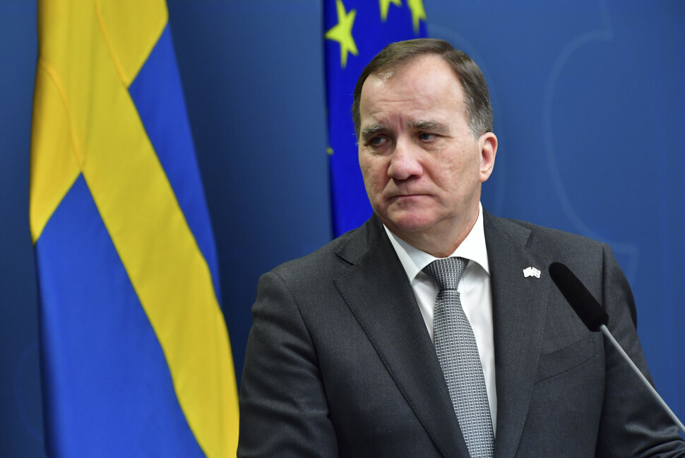Statsminister Stefan Löfven. Statsminister Stefan Löfven.