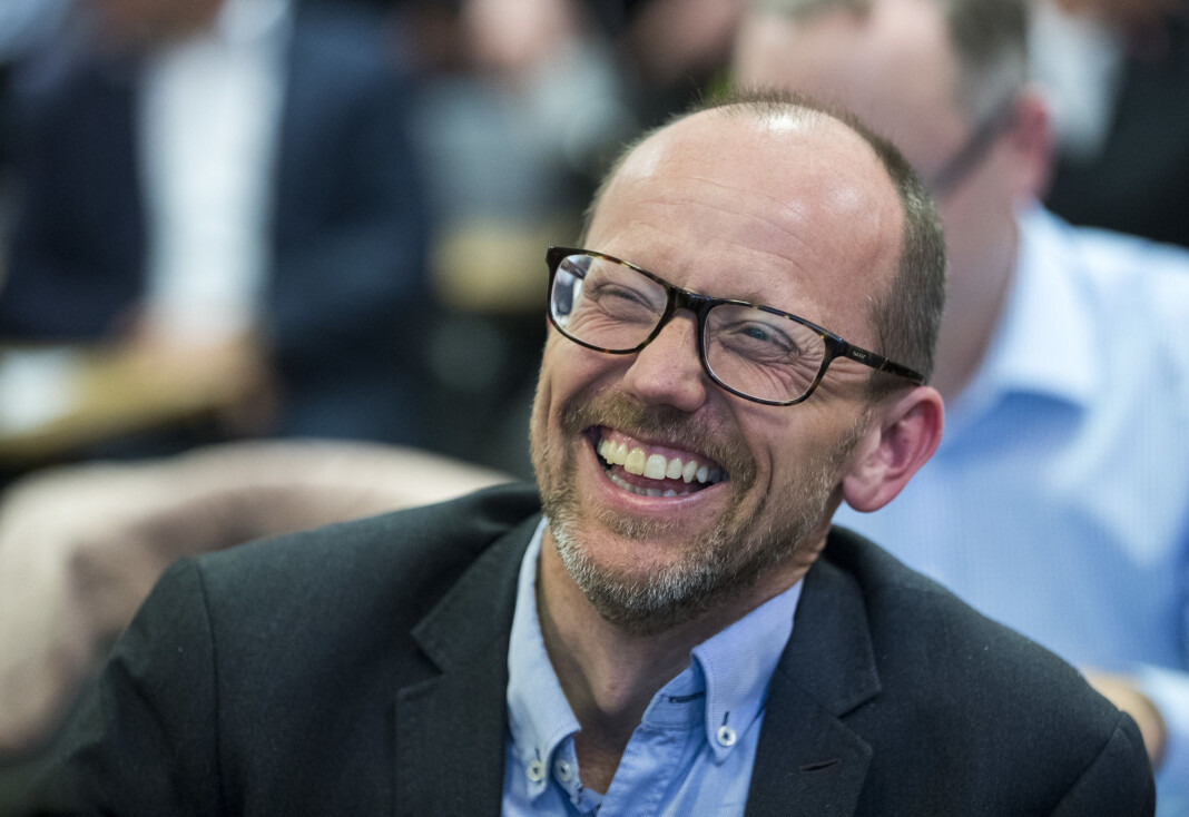 Konsernsjef Per Magne Tveiten i Mentor Medier får Polaris Media som ny eier. Det er han fornøyd med. Konsernsjef Per Magne Tveiten i Mentor Medier får Polaris Media som ny eier. Det er han fornøyd med.