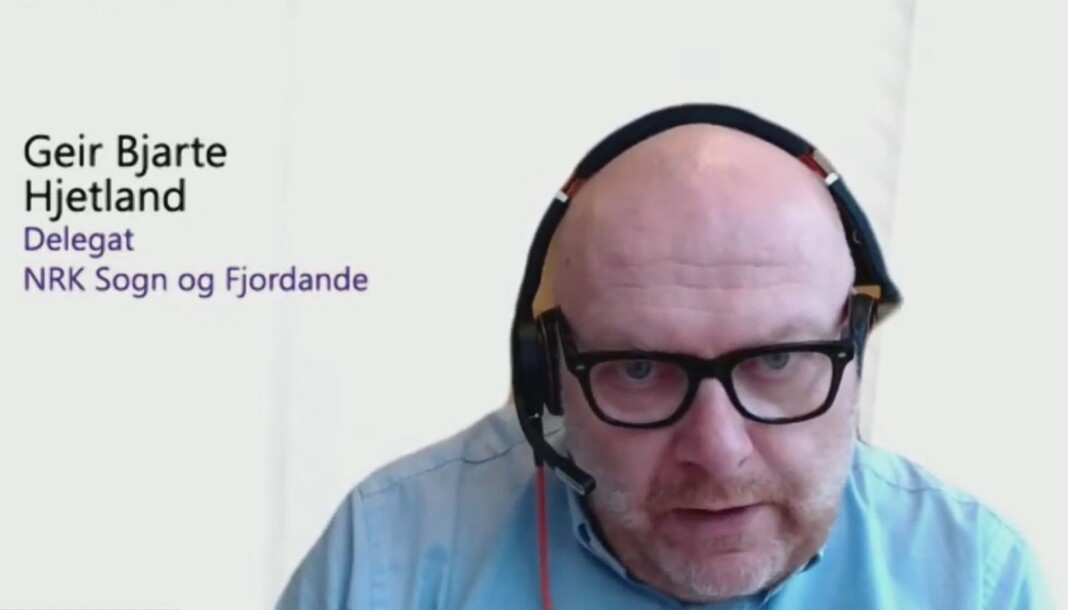 Geir Bjarte Hjetland mener NJ bør være forberedt på konflikt om lønn til neste år. Geir Bjarte Hjetland mener NJ bør være forberedt på konflikt om lønn til neste år.