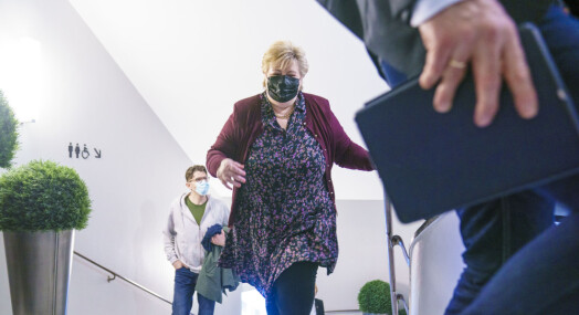 NRK har jobbet med statsministerens smittevernbrudd i tre uker NRK har jobbet med statsministerens smittevernbrudd i tre uker