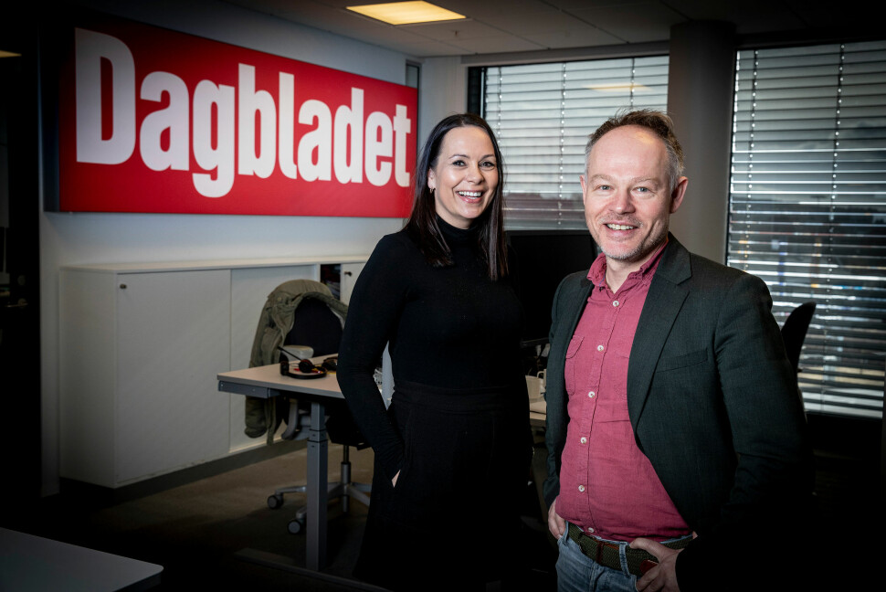 – Tanja har et av de sterkeste nyhetshodene jeg har jobbet med i min karriere, sier Bjørn Carlsen om sin kollega Tanja Wibe-Lund.