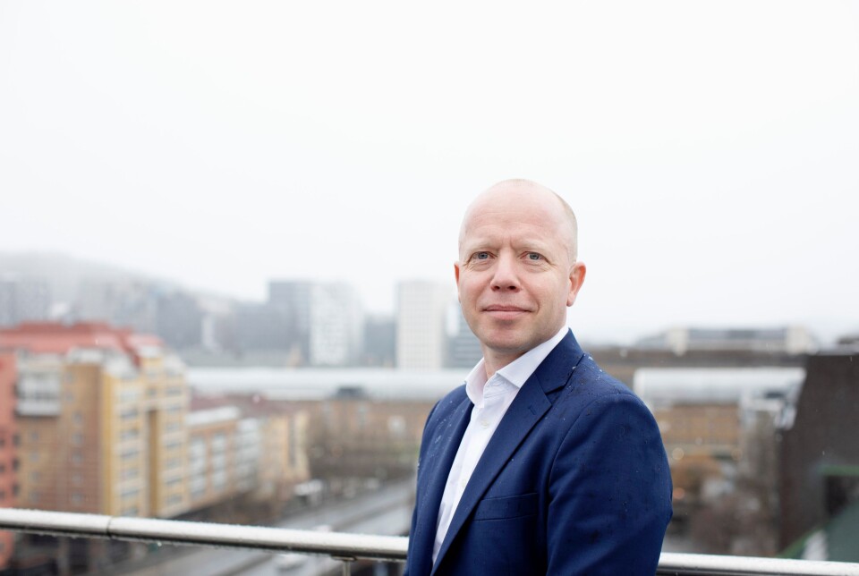 – Ambisjonene er å være størst og best på næringslivsnyheter i Norge, og verdensledende innen de tre segmentene shipping, sjømat og energi, sier NHST-konsernsjef Trond Sundnes. – Ambisjonene er å være størst og best på næringslivsnyheter i Norge, og verdensledende innen de tre segmentene shipping, sjømat og energi, sier NHST-konsernsjef Trond Sundnes.