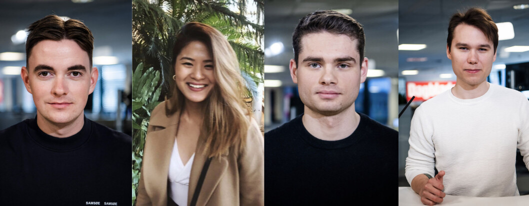 Dagbladet TV forsterker nyhetsdesken med fra venstre Bjørge Dahle Johansen, Julie Tran, Jostein Sletten og Vegard Krüger. Dagbladet TV forsterker nyhetsdesken med fra venstre Bjørge Dahle Johansen, Julie Tran, Jostein Sletten og Vegard Krüger.