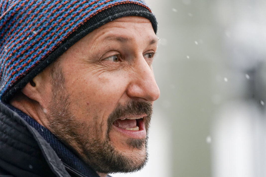 Kronprins Haakon åpnet Skups andre dag. Bildet er fra en annen anledning. Kronprins Haakon åpnet Skups andre dag. Bildet er fra en annen anledning.