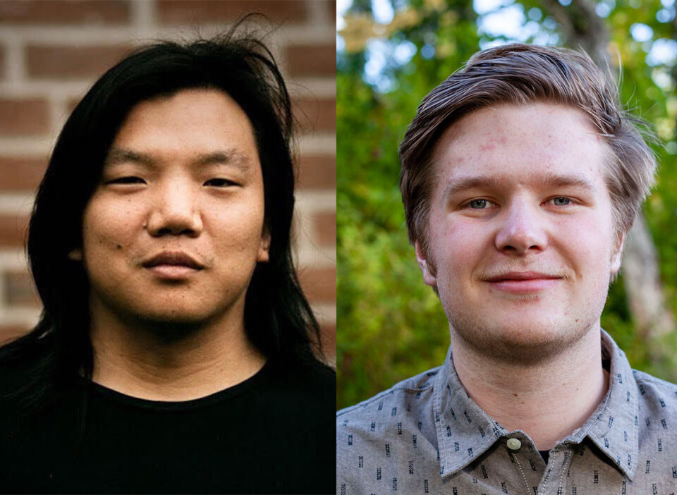 Nye i Khrono: Frithjof Eide Fjeldstad og Herman Bjørnson Hagen. Nye i Khrono: Frithjof Eide Fjeldstad og Herman Bjørnson Hagen.