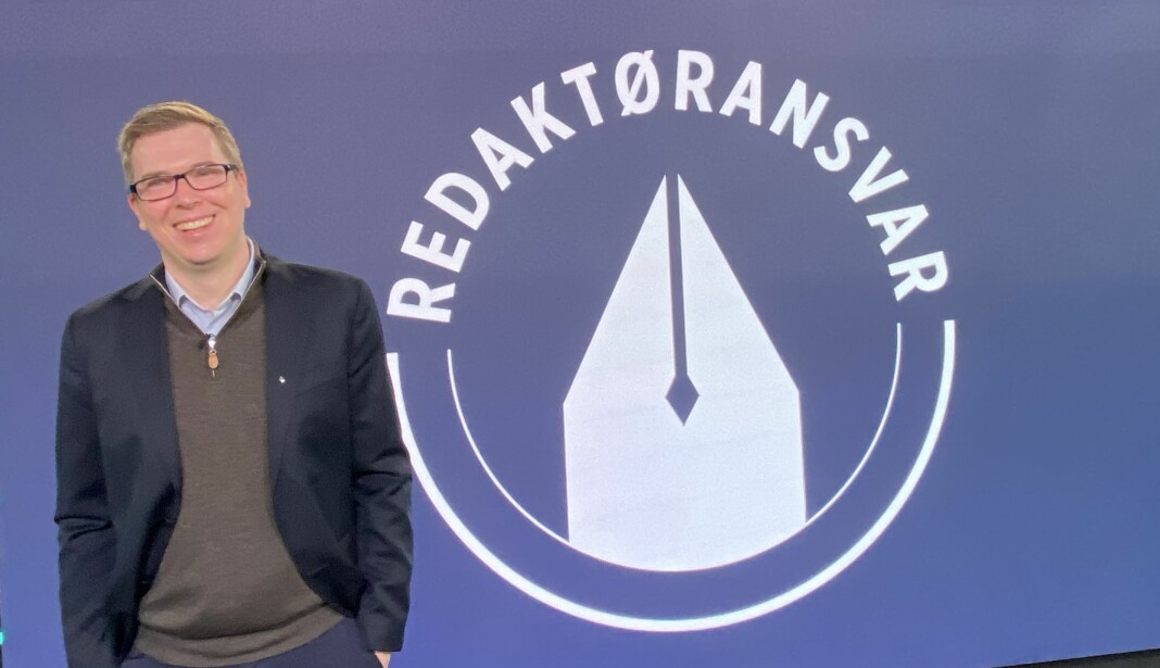 Eirik Hoff Lysholm er valgt som ny styreleder i Norsk Redaktørforening.