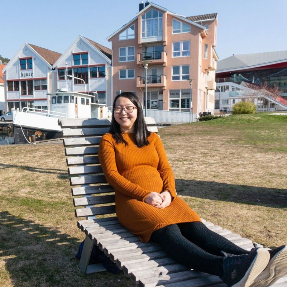Journalisten Anette skal ut i barselpermisjon.