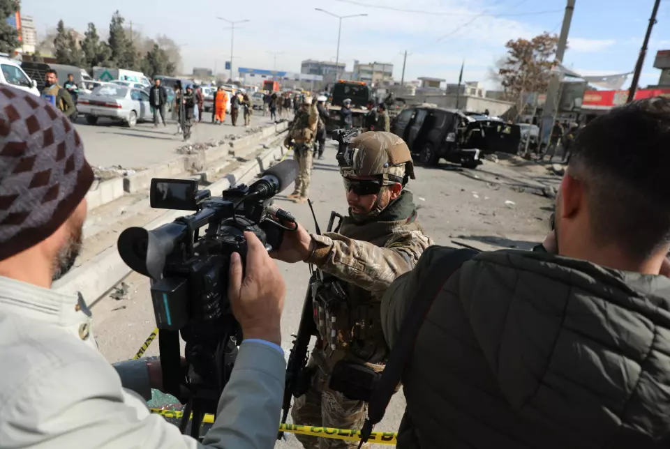 Afghanistan er et av de farligste landene i verden for journalister. I fjor ble 15 journalister drept.