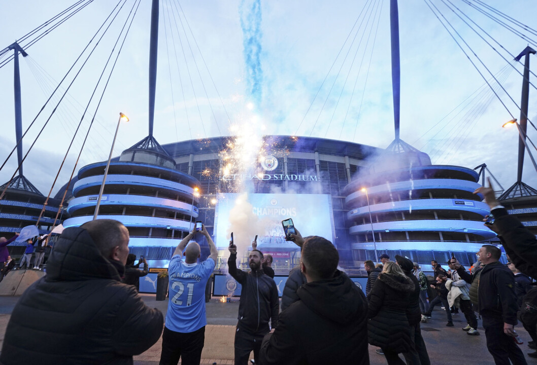 Det blir dyrt å se Manchester City i aksjon på TV 2 neste sesong. Kanalen øker satsene med 200 kroner. Det blir dyrt å se Manchester City i aksjon på TV 2 neste sesong. Kanalen øker satsene med 200 kroner.