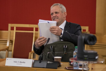 Nils T. Bjørke, stortingsrepresentant for Sp. Nils T. Bjørke, stortingsrepresentant for Sp.